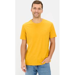 Camel Active - Basic - T-shirt - Oranje - Gemaakt van puur katoen