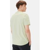 Camel Active - T-shirt - Katoen - Ronde Hals - Regular Fit - Camel Active Logoborduur