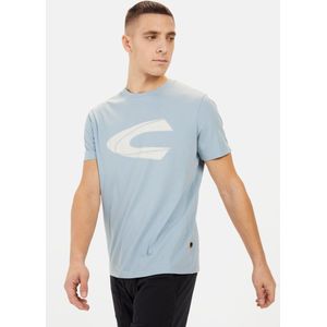 Camel Active - T-shirt - Katoen - Ronde Hals - Recht Model