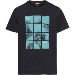 Camel Active - T-shirt - Camel - Katoen - Regular Fit