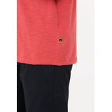 camel active - T-shirt - Zonverkleurd Rood - Biologisch Katoen