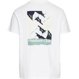 camel active - T-shirt - Wit - Biologisch Katoen