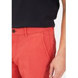 camel active - Chinoshort - Rood - Katoen met Stretch