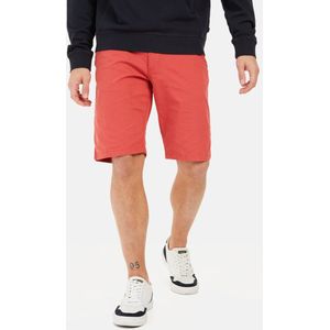 camel active - Chinoshort - Rood - Katoen met Stretch