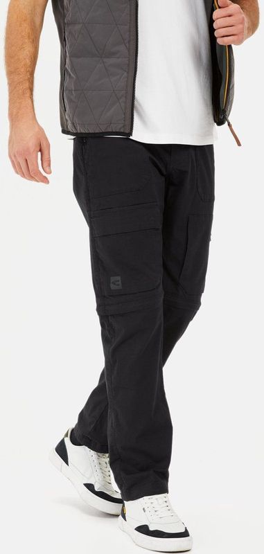 Camel Active - Pantalon Cargo - Blauw - Zippé - Coupe Décontractée