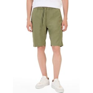 camel active - Chino Short - Groen - Katoen en Linnen