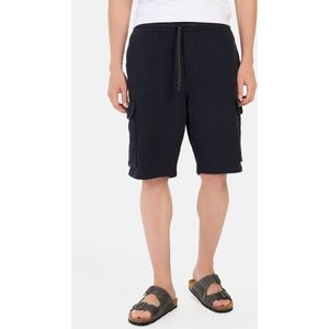 camel active - Sweatshorts - Donker Blauw - Met Cargozakken