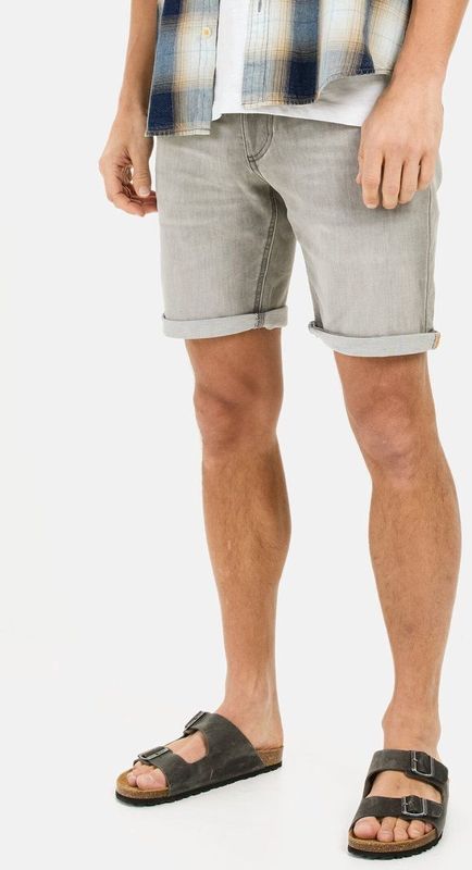 Korte Broeken - 5-Pocket Design - Garment-Wassing - Camel Active