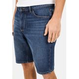 Camel Active - 5-Pocket Denim Short - Donkerblauw - Gemaakt van Katoen