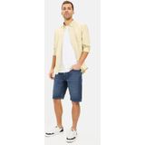 Camel Active - 5-Pocket Denim Short - Donkerblauw - Gemaakt van Katoen