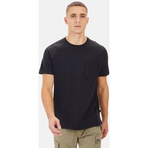 camel active - T-shirt - Donkerblauw - Verkoelend Effect