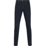 Brax - Spijkerbroek - Blauw - Katoen - 5-Pocket