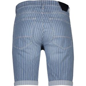 Brax - Chris - Korte Broek - Blauw - Denim - 5-Pocket