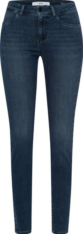 BRAX Dames Ana Sensation Duurzame Five-Pocket Jeans - Regular Blauw