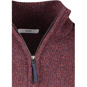 Brax - Trui - Bordeaux - 45% Polyacryl 37% Merinowol 18% Zijde