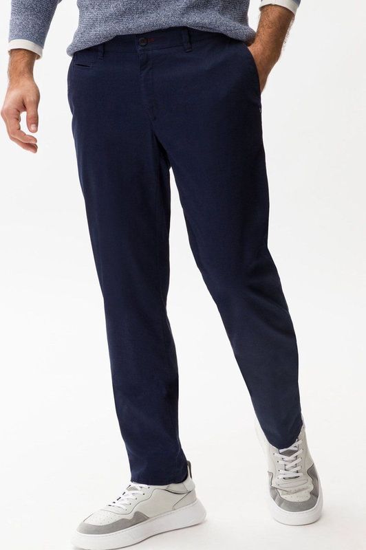 Chino Broek - Katoen-Lyocell-Elastaan - Lichtblauw