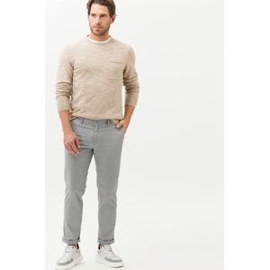Brax - Heren Pantalon - Grijs - Katoen/Elastaan