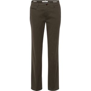 Brax - Katoenen Broek - Donkergroen - Hi-FLEX