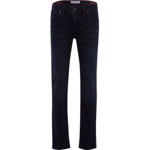 Brax jeans Chuck donkerblauw effen katoen slim fit