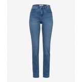 BRAX - Mary - Jeans - Effen - Mix van Katoen en Elastaan, 5-Pocketdesign