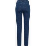 Raphaela By Brax - Model 'Laura' - Damesjeans - Rechte Pijpen - Siernaden