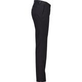 Brax katoenen broek Felix modern fit zwart geprint katoen