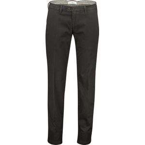 Brax katoenen broek Felix groen geprint modern fit