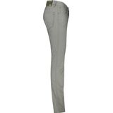 Brax - Groene Bedrukte Slim-Fit Broek - Grijs - Katoen