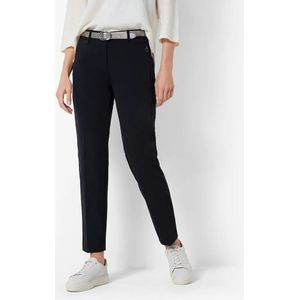 Pantalon - Effen - Gevoerd - Regular Fit - Mid Waist
