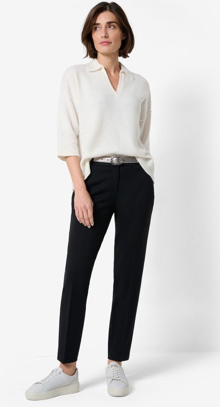 Pantalons - Effen - Viscose - Lang