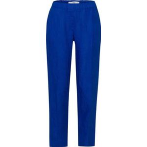 Brax Dames Style Maron S Pure Linen Pull On vrijetijdsbroek, blush blue, 36W / 32L