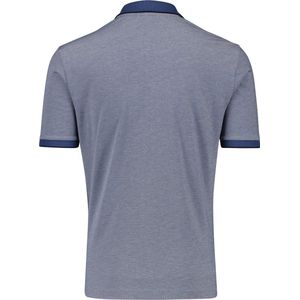 Brax - Poloshirt - Blauw - Korte Mouw - 55% Polyester 45% Katoen