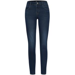 BRAX - SHAKIRA - Jeans - Blue-Denim - 74% Katoen, 23% Elastomultiëster, 3% Elastan