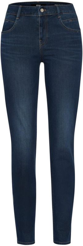 BRAX - SHAKIRA - Jeans - Blue-Denim - 74% Katoen, 23% Elastomultiëster, 3% Elastan