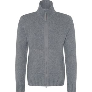 Brax - Vest - Grijs - Wol - Effen - Normale Fit