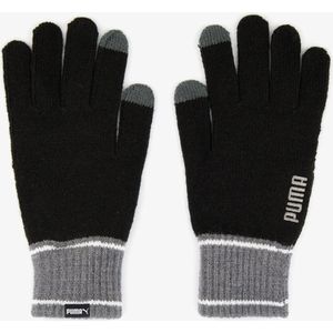 Puma Knit heren en dames handschoenen - Zwart - Maat L
