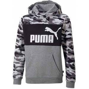 PUMA Sweatshirt Jr Ess + Camo 01 zwart