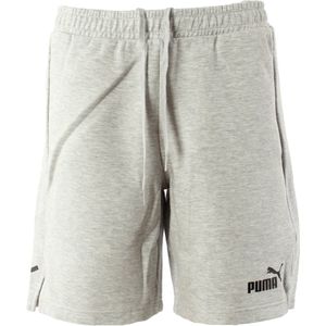 Puma - Team Final - Korte Broeken - Grijs - Katoen/Polyester