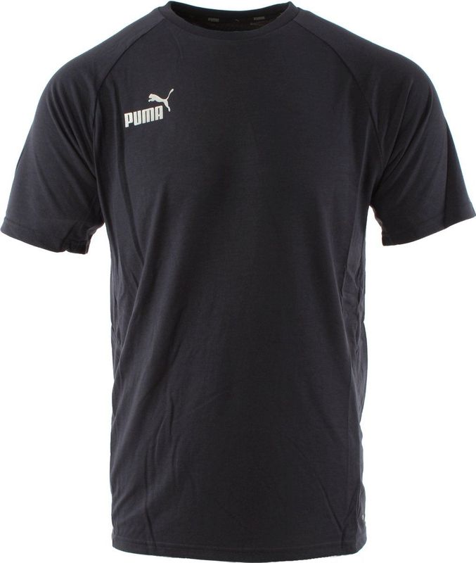 Puma - Teamfinal Casuals - T-shirt - Marineblauw - Katoen