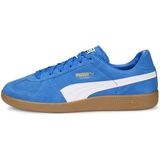 PUMA Handball Schoenen - Blauw/Wit - Suède - Retro Stijl