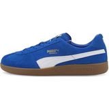 PUMA Handball Schoenen - Blauw/Wit - Suède - Retro Stijl