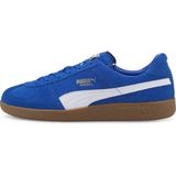 PUMA Handball Schoenen - Blauw/Wit - Suède - Retro Stijl