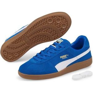 PUMA Handball - Schoenen - Blauw/Wit - Suède - Retro Stijl