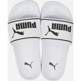 PUMA Leadcat 2.0 Unisex Slippers - Puma White-Puma Black - Maat 37