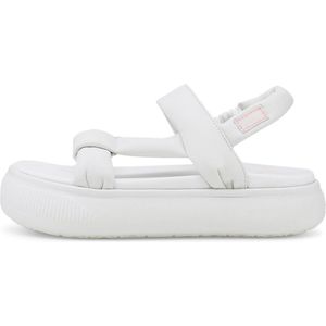 PUMA - Suede Mayu Sandalen - Nimbus Cloud / Chalk Pink - Dames