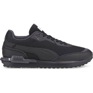 PUMA Unisex CITY RIDER MOLDED Sneaker, zwart, 7.5 UK
