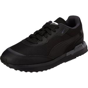 PUMA Unisex CITY RIDER MOLDED Sneaker, zwart, 7.5 UK