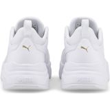 PUMA - Cassia - Damessneakers - Lage Schacht - Mesh met Leren Inzetstukken