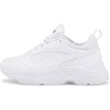 PUMA - Cassia - Damessneakers - Lage Schacht - Mesh met Leren Inzetstukken