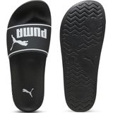 PUMA Leadcat 2.0 Slippers - Puma Black-Puma White - Gevoerde Band - CMEVA Zool